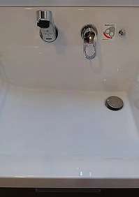 ハーモニーレジデンス東京イーストコア＃004の洗面所