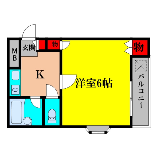 【間取り】 | 第2クリスタルハイツ
