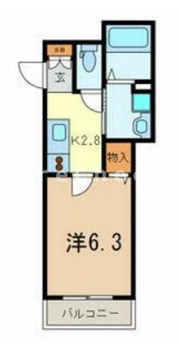マンション鷹の巣の間取り