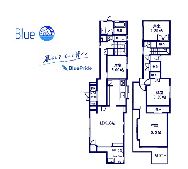 【間取り】 | 鵠沼石上貸家