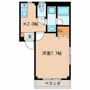【間取り】 | メゾン壱番館 | 間取りです。