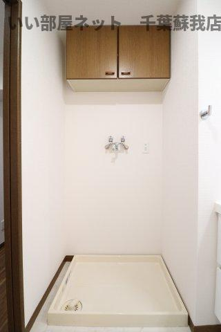 オーシャンビュー壱番館の洗面所|洗濯機置場