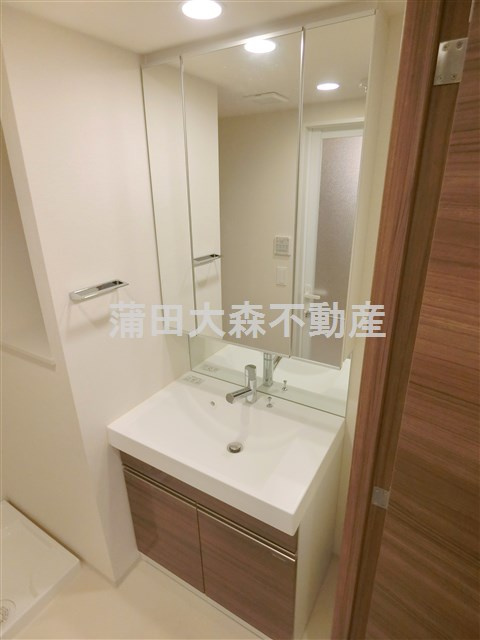 BluRock大鳥居の洗面所|洗面所　独立洗面台