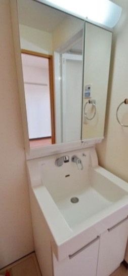 ゴールドクレストの洗面所