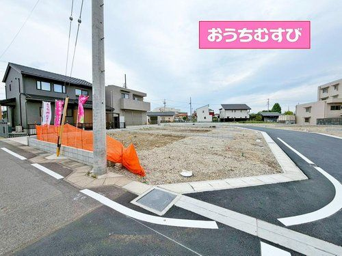 小牧市岩崎2期(全10区画)の前面道路含む現地写真