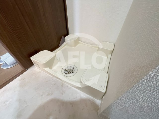 ケーアイコート南田辺の洗面所|ケーアイコート南田辺　室内洗濯機置場