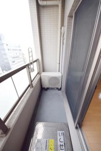 エクシム門前仲町のバルコニー