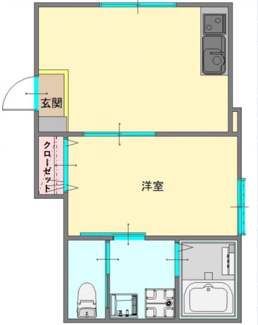 【間取り】 | プラチナブルーム月島 | 間取りです。