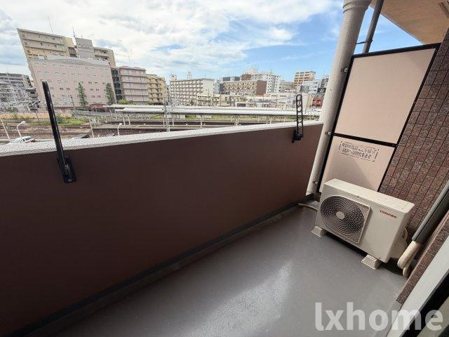 エンゼルウチダのバルコニー