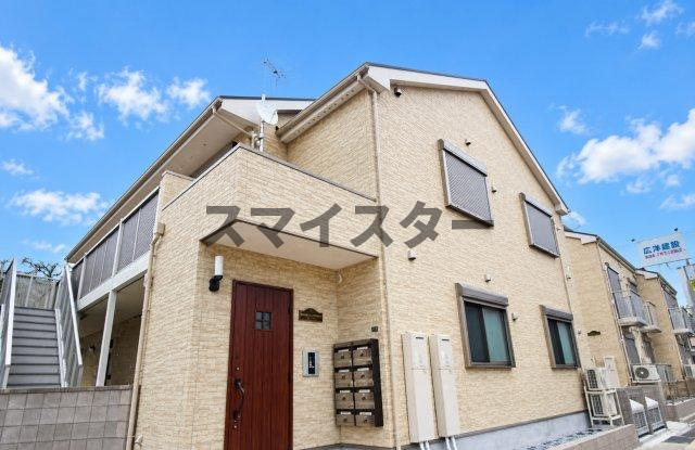 千葉市稲毛区稲毛１丁目のアパートの外観