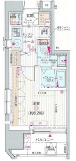 【間取り】 | エステムプラザ品川大井町クリスタルヒルズ | 間取りです。