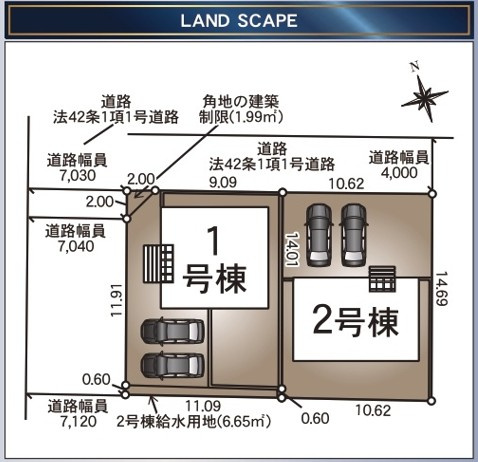 ◆子供が学校に上がる前にマイホームが欲しいあなたへ♪【四倉町　第15】　全9棟／7号棟　のその他|全体区画図です。