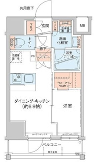 【間取り】 | アジールコート新高円寺 | 間取りです。