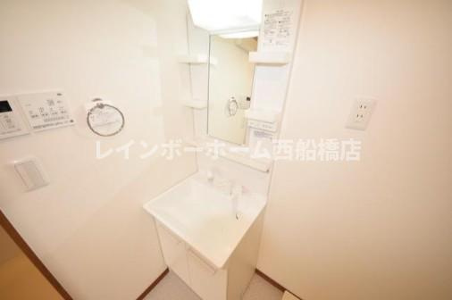 AJ新松戸Ⅱの洗面所