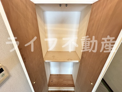 グリーンハウスの収納