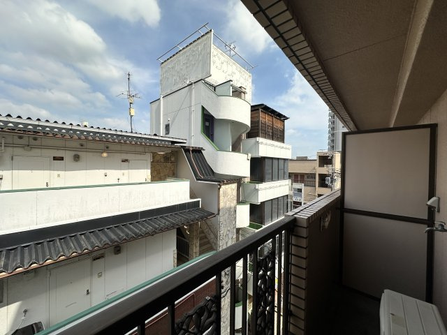 グリーンハウスのバルコニー