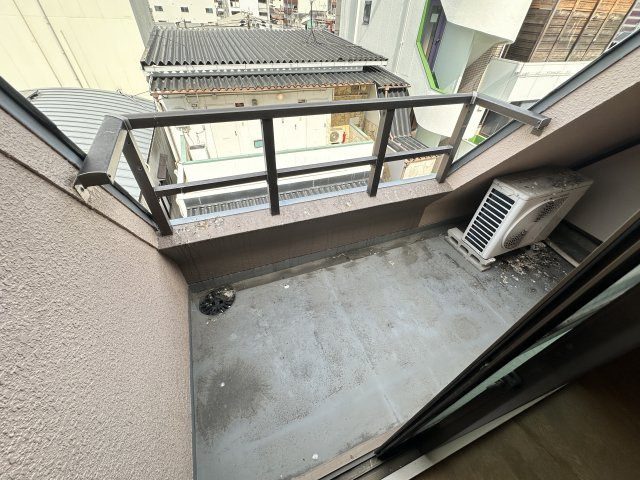 グリーンハウスのバルコニー