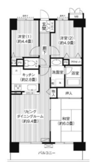 【間取り】 | アイリス壱番館 | 間取りです。