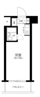 【間取り】 | スカイノブレ川崎柳町 | 間取りです。
