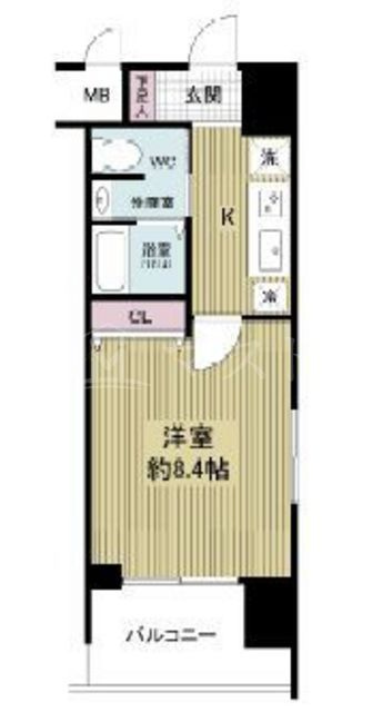 グランカーサ梅田北の間取り