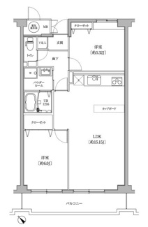 【間取り】 | エルプレイス下総中山Ⅲ