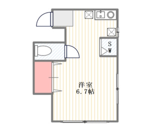 【間取り】 | 千駄木ハイム | 間取りです。