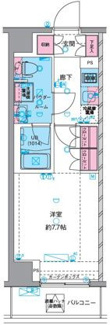 【間取り】 | ジェノヴィア南千住Ⅵスカイガーデン | 間取りです。