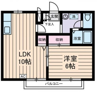 【間取り】 | Ｓコート | 間取りです。