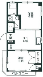 【間取り】 | サンライズ成増 | 間取りです。
