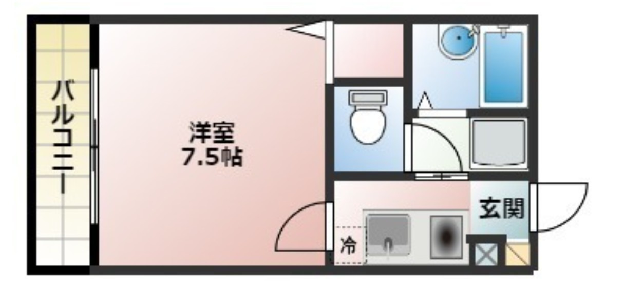 オーラ新浦安の間取り