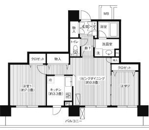 【間取り】 | グランピラー高井戸 | 間取りです。