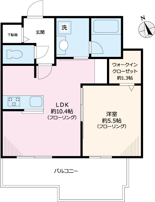 アーク千駄木の間取り