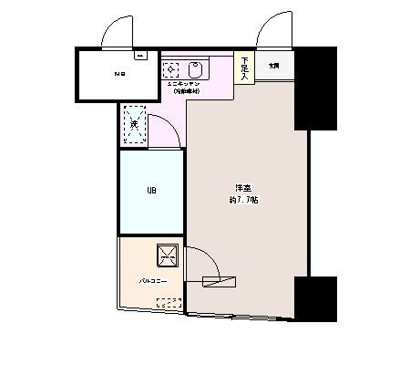 パーク・ノヴァ巣鴨の間取り|間取りです。