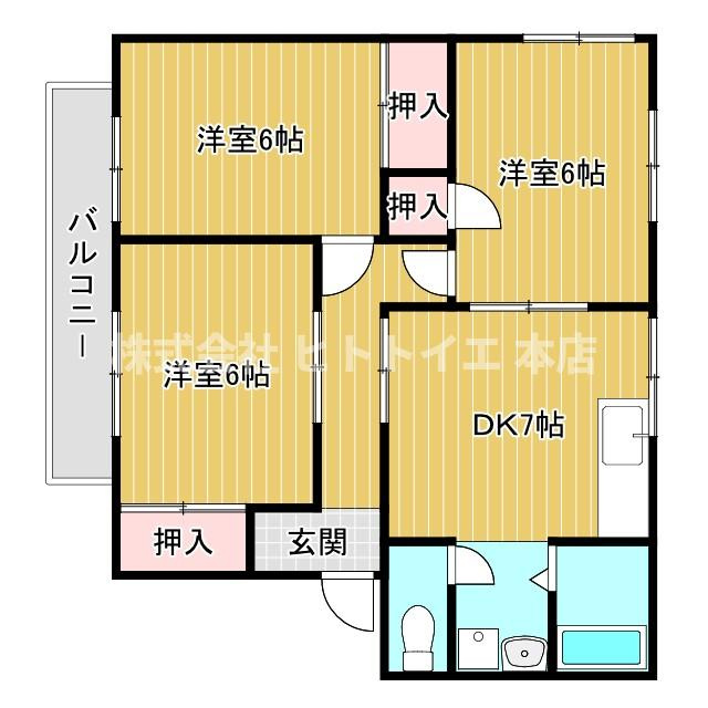 ライフタウンの間取り