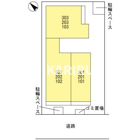 モメント　ブリーシュフルの区画図