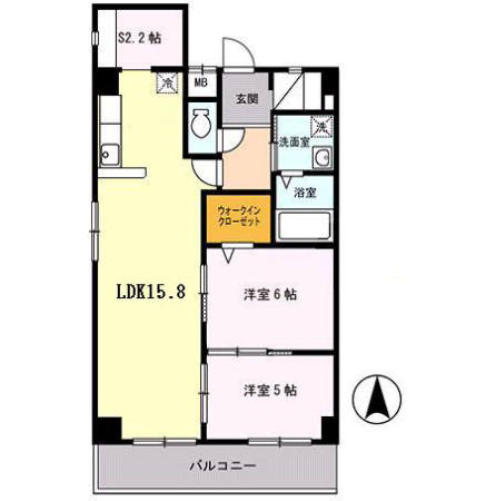【間取り】 | ボナール江坂