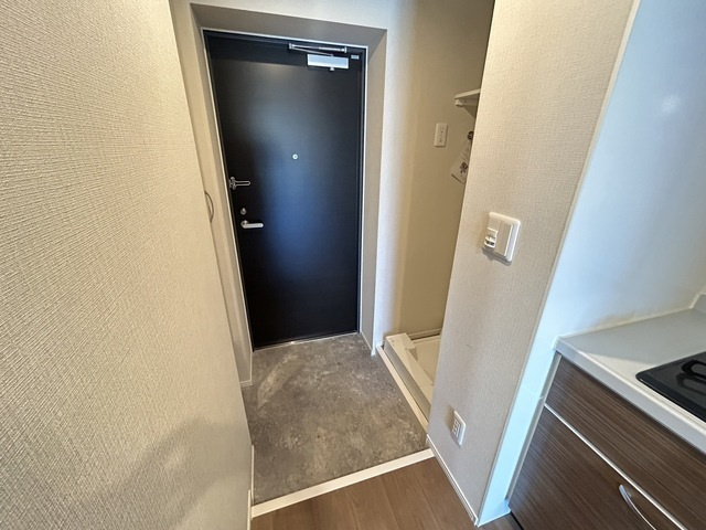 ラメール草津南の玄関