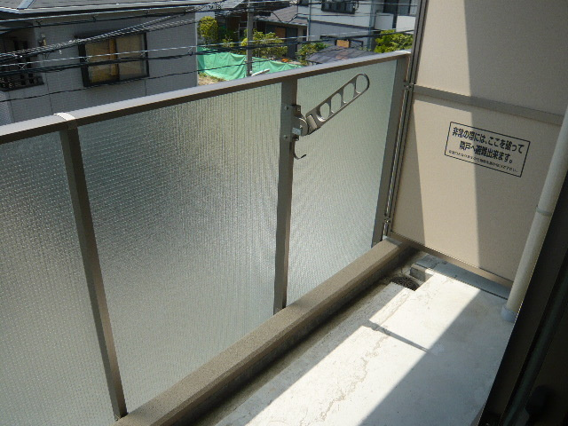Ｐａｒｋ　Ｃｏｕｒｔ東須磨のバルコニー