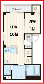【間取り】 | バハラ南小岩