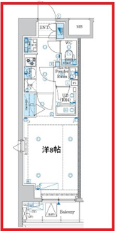 【間取り】 | エストゥルース両国Ⅱ