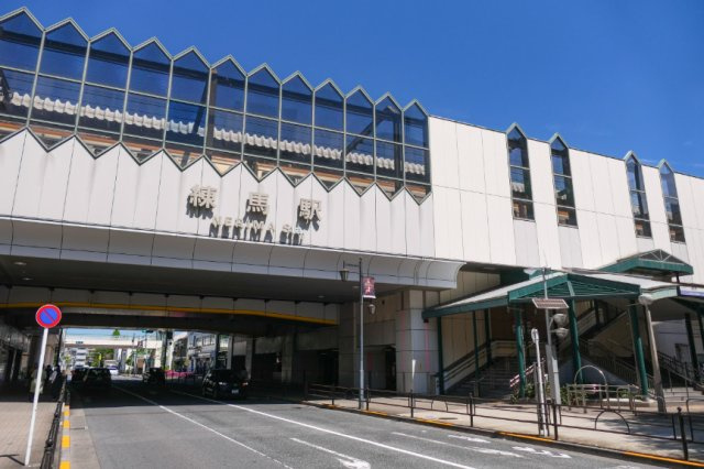 練馬区練馬１丁目の店舗一部の周辺