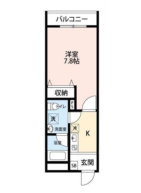 緑3丁目マンションの間取り|間取りです。