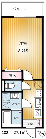 【間取り】 | REVENE小倉