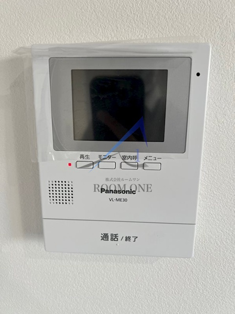 カーサエビス のセキュリティ|モニター付インターホンです。