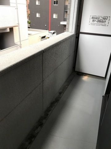 ピュアフォレストのバルコニー