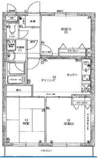 【間取り】 | グレンモア西新井 | 間取りです。