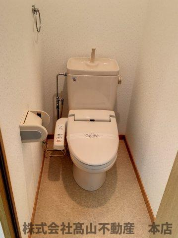 宗像市赤間６丁目の賃貸マンションのトイレ