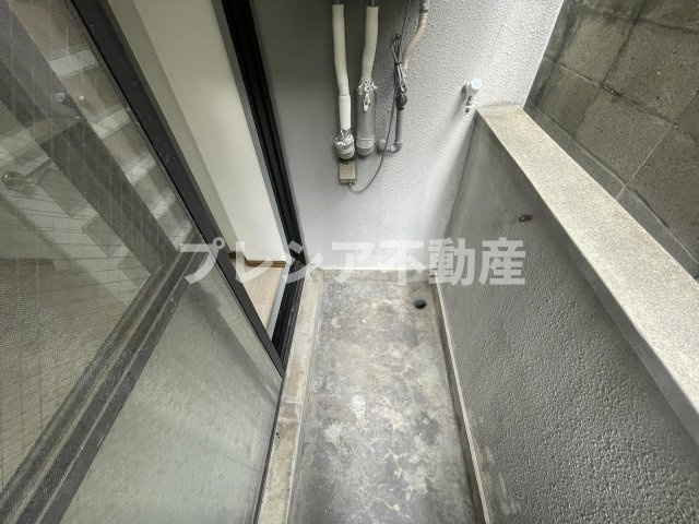 ユニテック甲子園のバルコニー