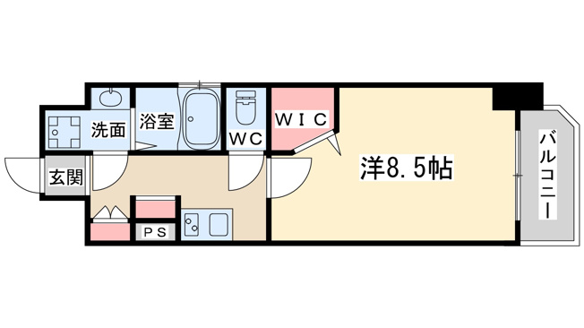 【間取り】 | ミラージュパレス梅田グランツ