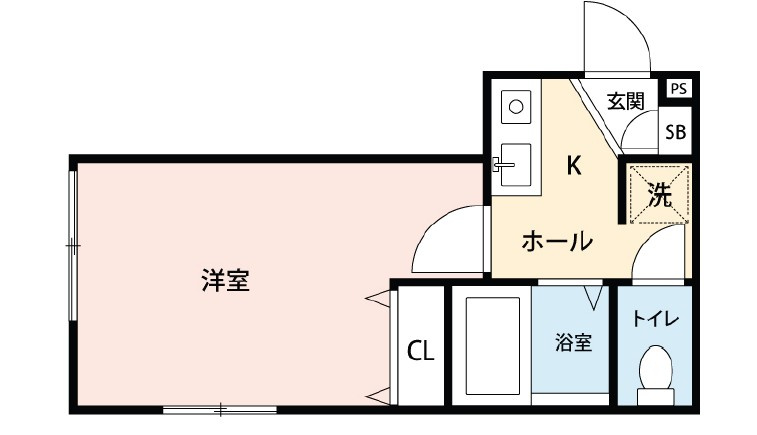 川崎市麻生区岡上５丁目のアパートの間取り